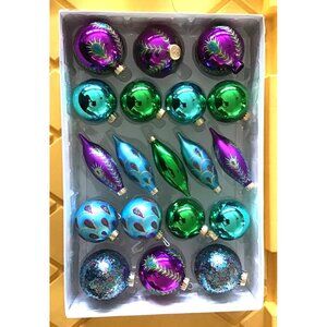 CELEBRATIONS STARBURST CHRISTMAS ORNAMENT SET QTY.19